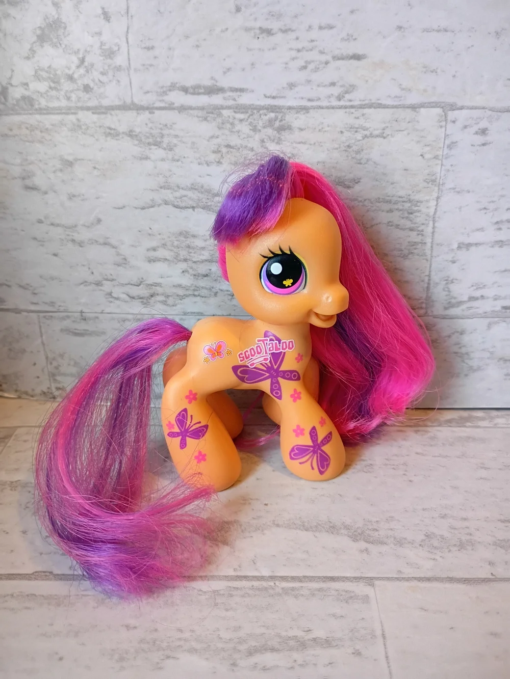 My Little Pony Scootaloo Pink & Purple Mane 2008